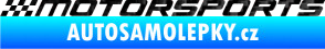 Samolepka Motorsports 001 3D karbon černý