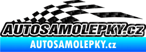 Samolepka Nálepka na auto - www.autosamolepky.cz 003 3D karbon černý