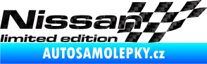 Samolepka Nissan limited edition pravá 3D karbon černý