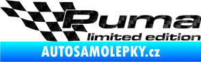 Samolepka Puma limited edition levá 3D karbon černý