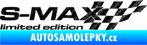 Samolepka S-MAX limited edition pravá 3D karbon černý