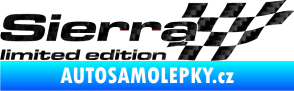 Samolepka Sierra limited edition pravá 3D karbon černý
