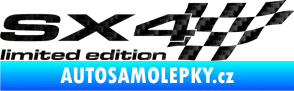 Samolepka SX4 limited edition pravá 3D karbon černý