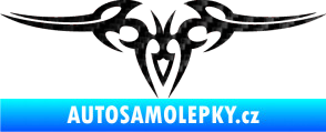 Samolepka Tetování 006 3D karbon černý