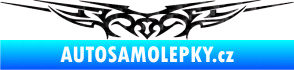 Samolepka Tetování 015 3D karbon černý