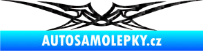 Samolepka Tetování 016 3D karbon černý