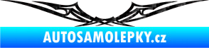 Samolepka Tetování 017 3D karbon černý