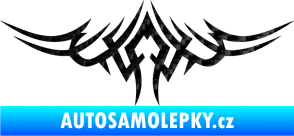 Samolepka Tetování 019 3D karbon černý