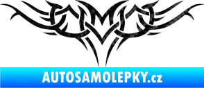 Samolepka Tetování 021 3D karbon černý