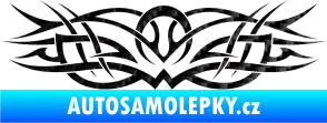 Samolepka Tetování 030 3D karbon černý
