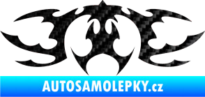 Samolepka Tetování 041 3D karbon černý
