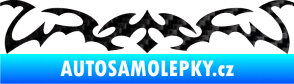 Samolepka Tetování 049 3D karbon černý