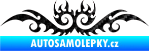 Samolepka Tetování 052 3D karbon černý