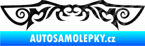 Samolepka Tetování 054 3D karbon černý