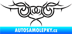 Samolepka Tetování 059 3D karbon černý