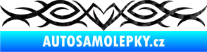 Samolepka Tetování 073 3D karbon černý
