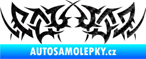 Samolepka Tetování 083 3D karbon černý