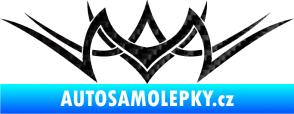Samolepka Tetování 094 3D karbon černý