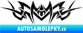 Samolepka Tetování 101 3D karbon černý