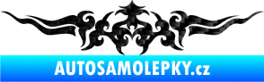 Samolepka Tetování 142 3D karbon černý