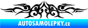 Samolepka Tetování 143 3D karbon černý