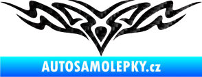 Samolepka Tetování 149 3D karbon černý