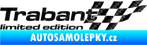 Samolepka Trabant limited edition pravá 3D karbon černý
