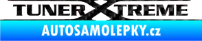 Samolepka Tuner extreme plny 3D karbon černý
