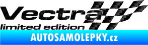 Samolepka Vectra limited edition pravá 3D karbon černý