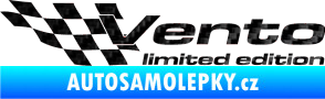 Samolepka Vento limited edition levá 3D karbon černý