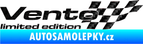 Samolepka Vento limited edition pravá 3D karbon černý