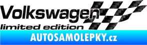 Samolepka Volkswagen limited edition pravá 3D karbon černý