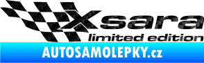 Samolepka Xsara limited edition levá 3D karbon černý