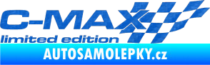 Samolepka C-MAX limited edition pravá 3D karbon modrý
