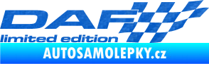 Samolepka DAF limited edition pravá 3D karbon modrý