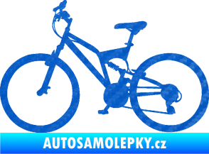 Samolepka Kolo 003 levá 3D karbon modrý