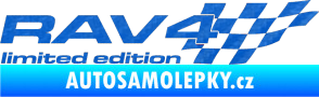 Samolepka RAV4 limited edition pravá 3D karbon modrý