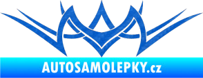Samolepka Tetování 094 3D karbon modrý