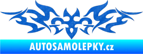 Samolepka Tetování 184 3D karbon modrý