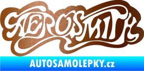 Samolepka Aerosmith 003 měděná metalíza