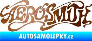 Samolepka Aerosmith 004 měděná metalíza
