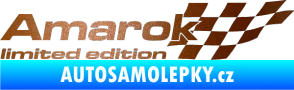 Samolepka Amarok limited edition pravá měděná metalíza