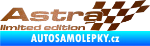 Samolepka Astra limited edition pravá měděná metalíza