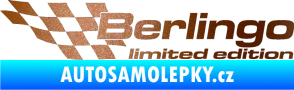 Samolepka Berlingo limited edition levá měděná metalíza