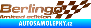 Samolepka Berlingo limited edition pravá měděná metalíza