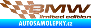 Samolepka BMW limited edition levá měděná metalíza
