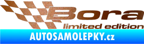Samolepka Bora limited edition levá měděná metalíza
