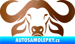 Samolepka Býk 015 měděná metalíza