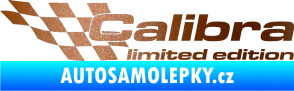 Samolepka Calibra limited edition levá měděná metalíza