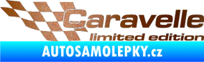 Samolepka Caravelle limited edition levá měděná metalíza